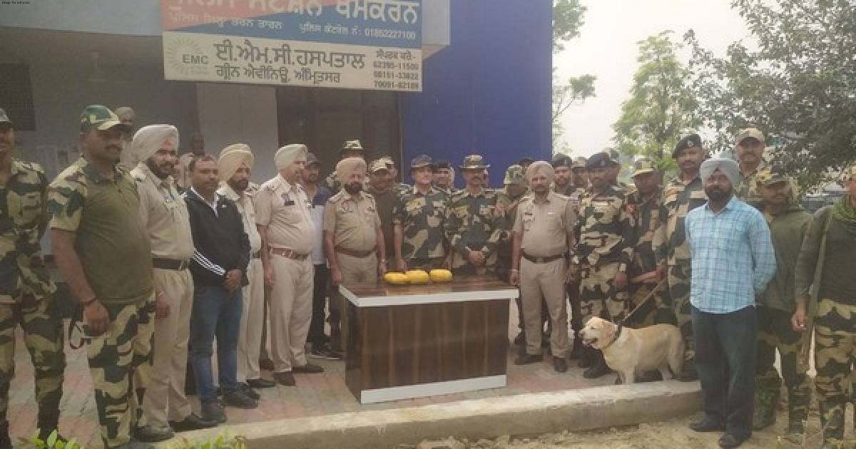 BSF, Punjab police recover 3 packets of heroin and drone battery from Tarn Taran